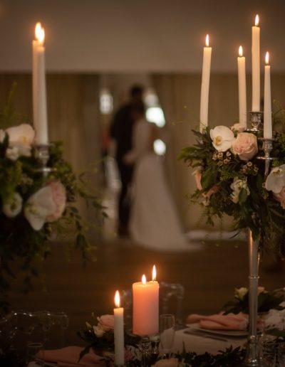 Décoration de mariage à Deauville, au Domaine les Planches - Tablée de nuit avec bougies, par CREA EVENT, Décoratrice UFDI à Honfleur, Deauville, Caen - 14