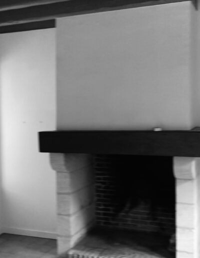La cheminée AVANT